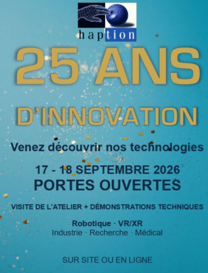 Haption fete ses 25 ans